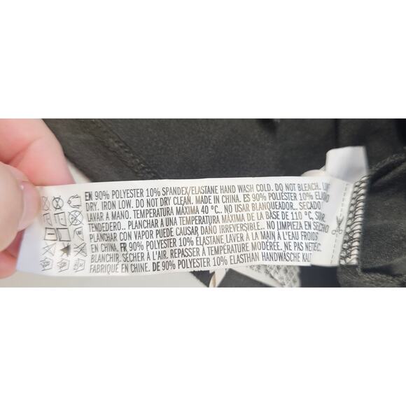 NWT forever 21 fringe velour green midi cut off cropped top long sleeve boho S - Picture 4 of 8